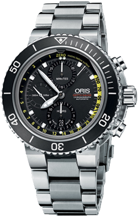 Oris Aquis Depth Gauge Chronograph 01 774 7708 4154 Set MB