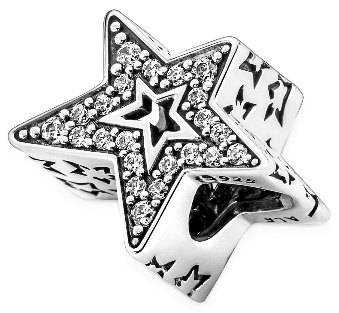 Pandora Sparkling Asymmetric Star Hela 790016c01 Keskisen Kello Oy