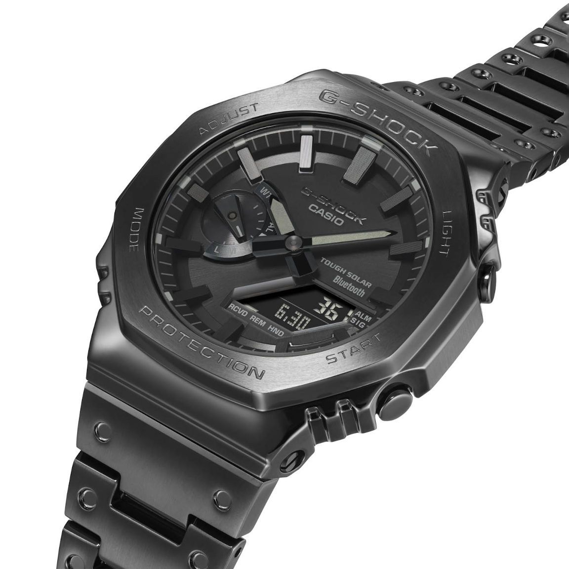 カシオ G-SHOCK GM-2100-1AJF カシオーク メタル シルバー - 時計