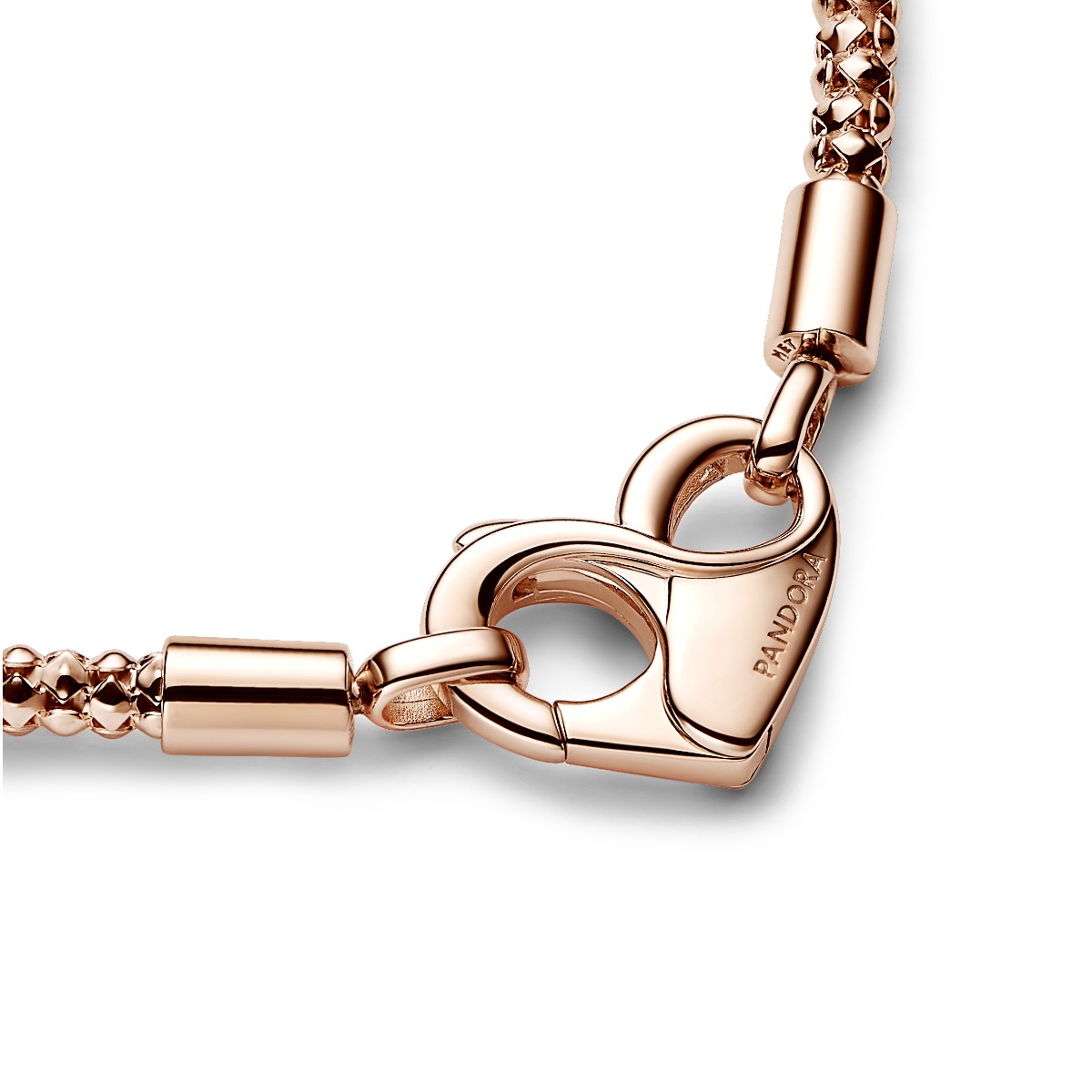 Pandora Bracelet chain Pandora Moments 14k Rose gold-plated ...