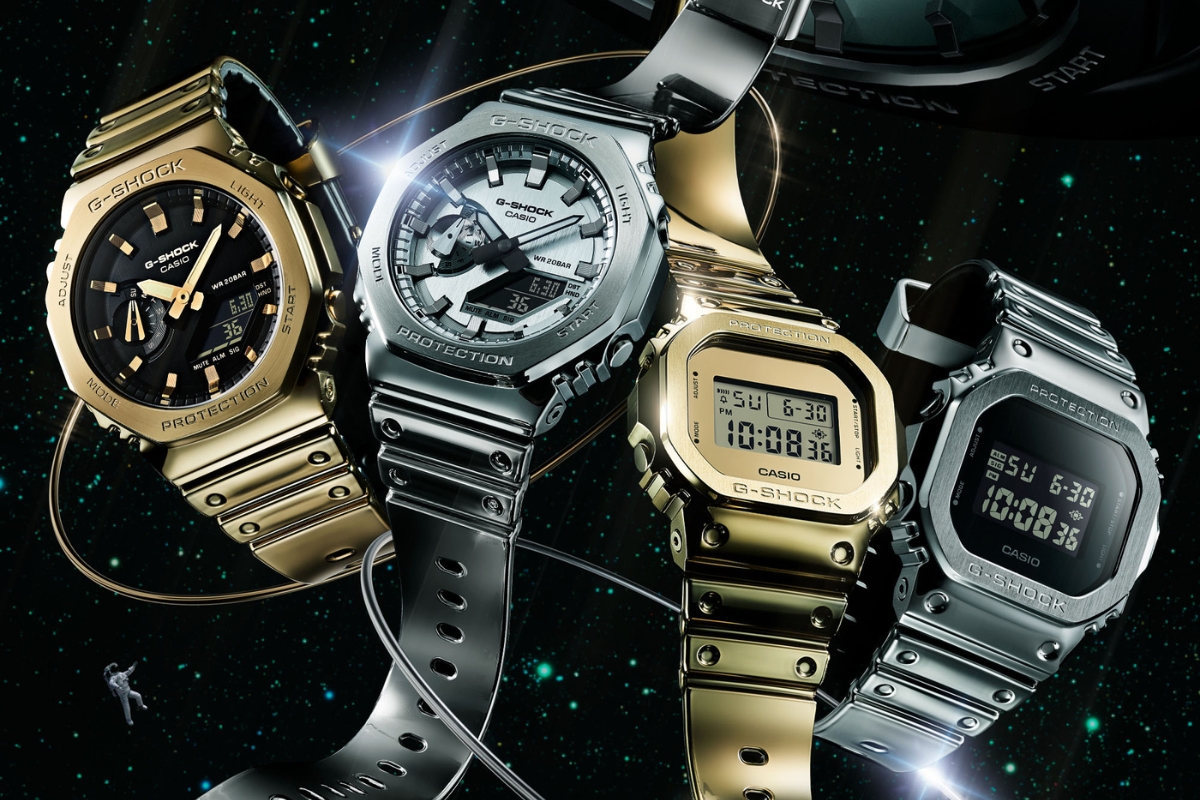 Uudet Casio G-Shock Fine Metallic -kellot