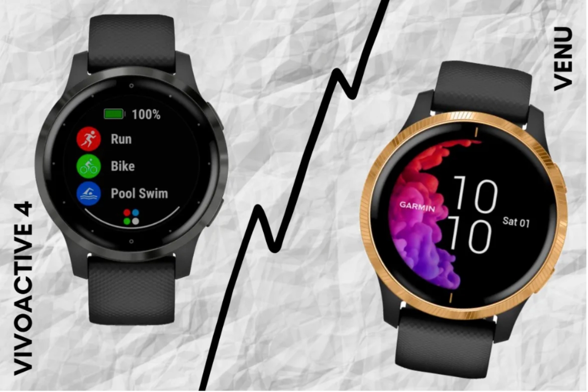 Garmin vivoactive 4 versus garmin venu sale