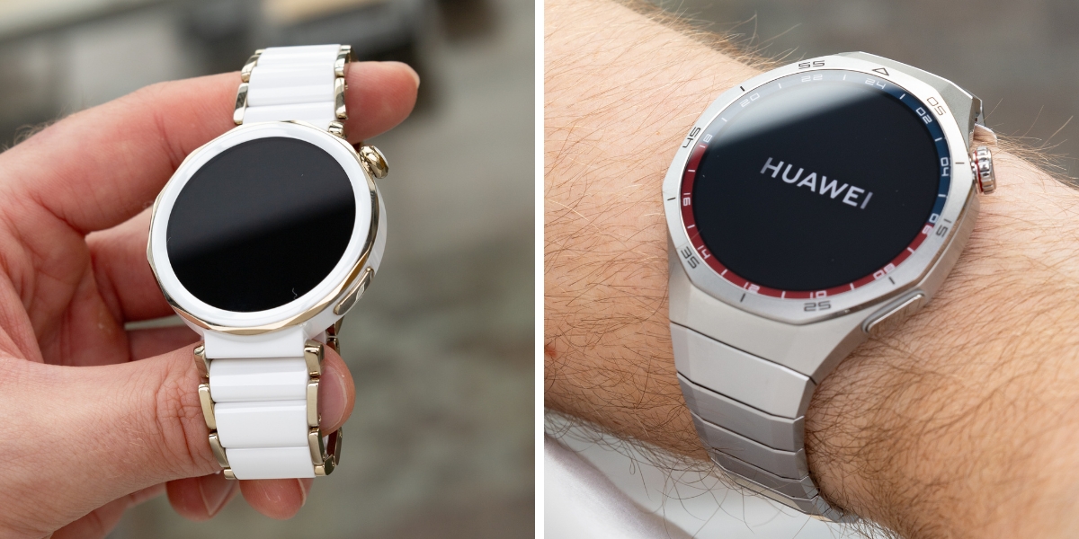 Huawei Watch GT 5 Pro Titanium & White Ceramic -älykellot