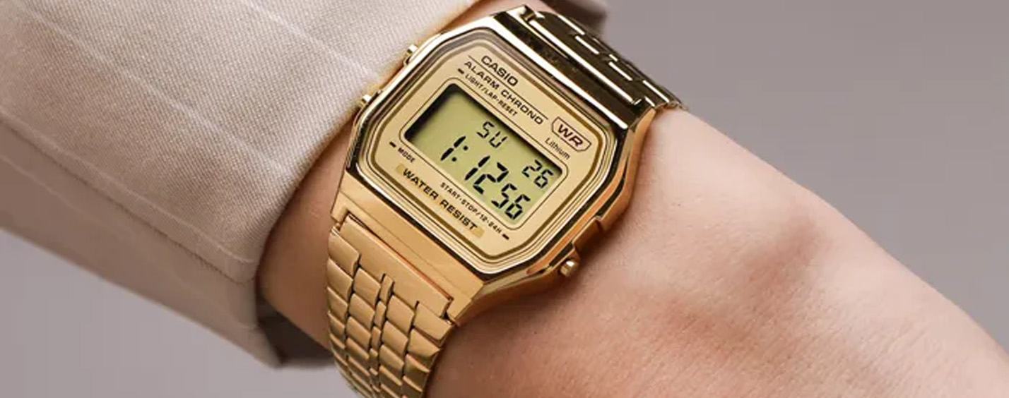 Casio Vintage hero banner